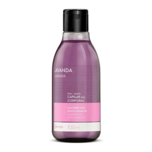 ÓLEO CAPILAR E CORPORAL FARMAX 100ML LAVANDA