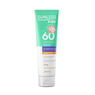 PROTETOR SOLAR SUNLESS KIDS 120G - TOQUE SECO - FPS 60
