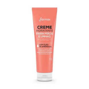 CREME HIDRATANTE PARA MÃOS E UNHAS FARMAX 60G