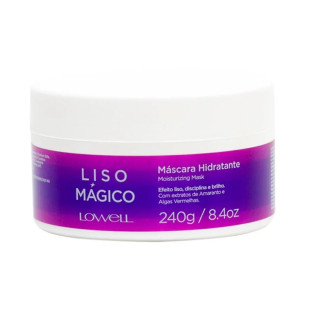 MÁSCARA CAPILAR LOWELL 240G - LISO MÁGICO