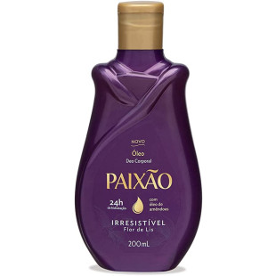 ÓLEO CORPORAL DE AMÊNDOAS PAIXÃO 200ML - IRRESISTÍVEL