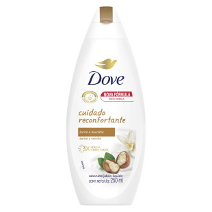 SABONETE LIQUIDO DOVE 250ML - MANTEIGA DE KARITÉ E BAUNILHA