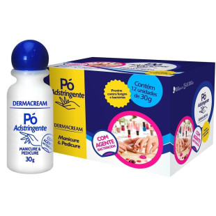 PÓ ADSTRINGENTE DERMACREAM 30G - MANICURE E PEDICURE