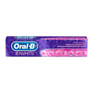 CREME DENTAL ORAL B 70G 3D WHITE - BRILLIANT FRESH