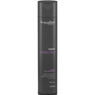 SHAMPOO ACQUAFLORA 300ML - EFEITO LISO