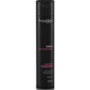 SHAMPOO ACQUAFLORA 300ML - RECONSTRUTOR