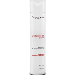 SHAMPOO ACQUAFLORA 300ML - EQUILIBRIO QUEDA - RAIZ OLEOSA PONTA SECA