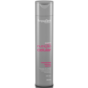 SHAMPOO ACQUAFLORA 300ML - NUTRIÇÃO CELULAR 
