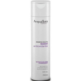 SHAMPOO ACQUAFLORA 240ML - ANTIOXIDANTE MATIZADOR - EXTRATO DE UVAS