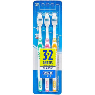 ESCOVA DENTAL ORAL B 123 CLASSIC - MÉDIA - LEVE 3 PAGUE 2