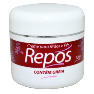 CREME HIDRATANTE PARA OS PÉS E MÃOS REPOS 120G - COM UREIA