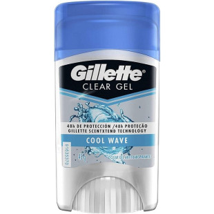 DESODORANTE CLEAR GEL GILLETTE 45G COOL WAVE