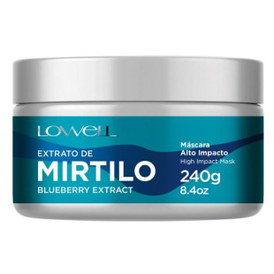 MASCARA CAPILAR LOWELL 240G - EXTRATO DE MIRTILO