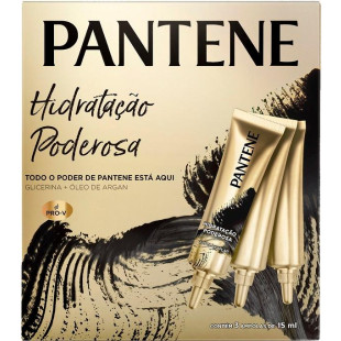 AMPOLA CAPILAR PANTENE HIDRO-CAUTERIZAÇÃO 3 UNIDADES