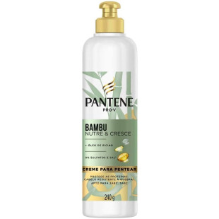 CREME PARA PENTEAR PANTENE 240G BAMBU NUTRE E CRESCE