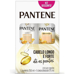 KIT PANTENE HIDRATAÇÃO - SHAMPOO 350ML + CONDICIONADOR 175ML