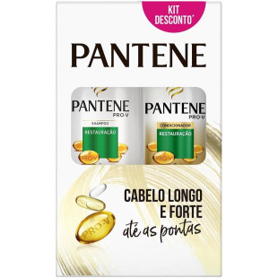 KIT PANTENE RESTAURAÇÃO - SHAMPOO 350ML + CONDICIONADOR 175ML