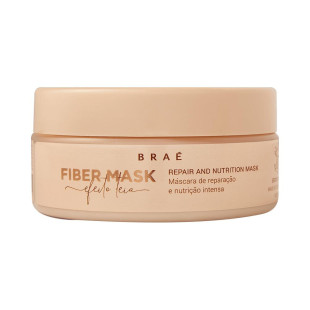 MÁSCARA CAPILAR BRAÉ 200G FIBER MASK - EFEITO TEIA