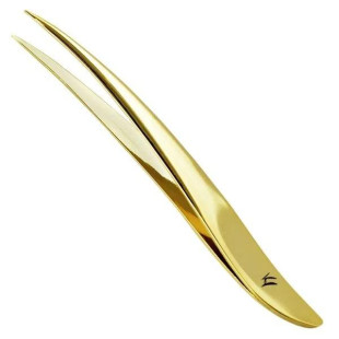 PINÇA KLASS VOUGH - PONTA DOURADA FINA - (TW-3077G)