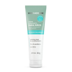 CREME HIDRATANTE PARA AS MÃOS HIDRADERM 60G - ÁCIDO HIALURÔNICO