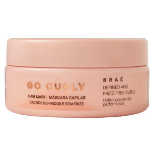 MÁSCARA CAPILAR BRAÉ 200G GO CURLY - CACHOS DEFINIDOS