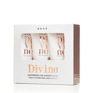 KIT BRAE DIVINE 60ML - SHAMPOO + CONDICIONADOR + MÁSCARA 60G