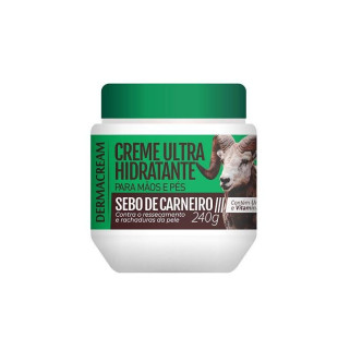 HIDRATANTE CORPORAL DERMACREAM 240G - SEBO DE CARNEIRO