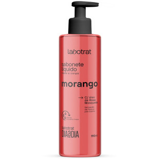 SABONETE LÍQUIDO CORPORAL LABOTRAT 190ML - MORANGO