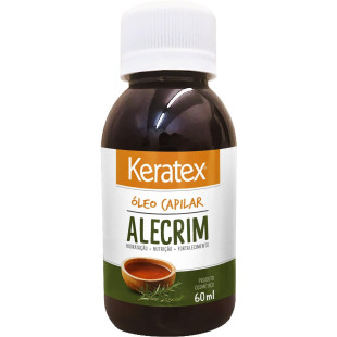 ÓLEO CAPILAR KERATEX 60ML - ALECRIM