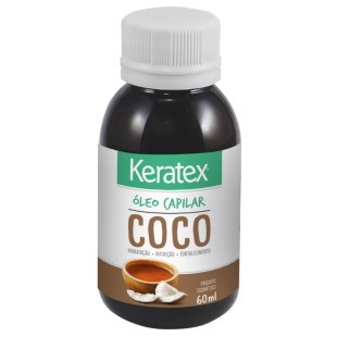 ÓLEO CAPILAR KERATEX 60ML - COCO