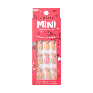 UNHA POSTIÇA KISS IMPRESS MINI - KIDS HOKEY POKEY - ref:IMK08X