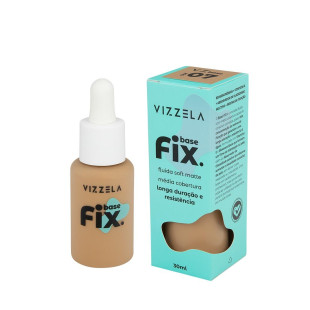 BASE LÍQUIDA VIZZELA FIX - cor:07