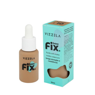 BASE LÍQUIDA VIZZELA FIX - cor:10