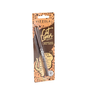 LAPISEIRA PARA OLHOS VIZZELA - CAT LOVERS - MARROM