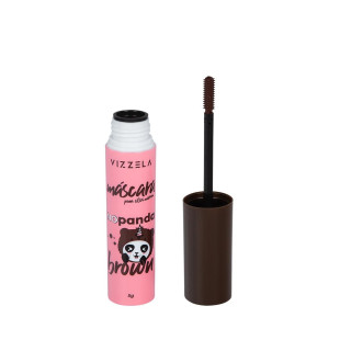 MÁSCARA PARA CÍLIOS VIZZELA - NO PANDA BROWN