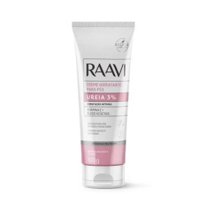 CREME HIDRATANTE RAAVI 100G PARA OS PÉS - UREIA 3%