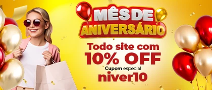 10% off - responsivo coloração