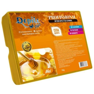 CERA DEPILE PLUS 1KG QUENTE - MEL