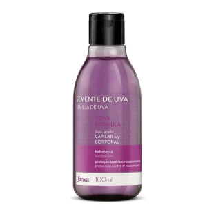 ÓLEO CAPILAR E CORPORAL FARMAX 100ML SEMENTE DE UVA