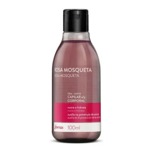 ÓLEO CAPILAR E CORPORAL FARMAX 100ML ROSA MOSQUETA