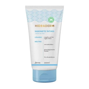 SABONETE ÍNTIMO HIDRADERM 200ML NEUTRO