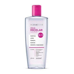 ÁGUA MICELAR HIDRADERM 200ML 5 EM 1