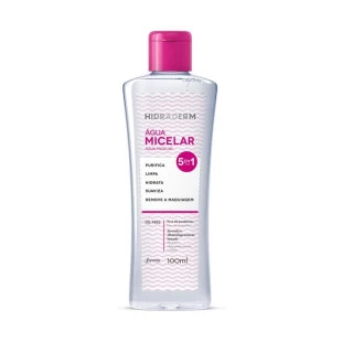 ÁGUA MICELAR HIDRADERM 100ML 5 EM 1