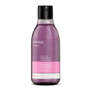 ÓLEO CAPILAR E CORPORAL FARMAX 100ML LAVANDA