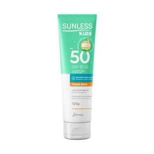 PROTETOR SOLAR SUNLESS KIDS 120G - TOQUE SECO - FPS 50