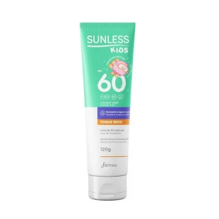 PROTETOR SOLAR SUNLESS KIDS 120G - TOQUE SECO - FPS 60
