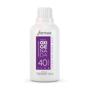ÁGUA OXIGENADA FARMAX 90ML 40 VOLUMES