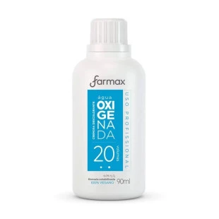 ÁGUA OXIGENADA FARMAX 90ML 20 VOLUMES