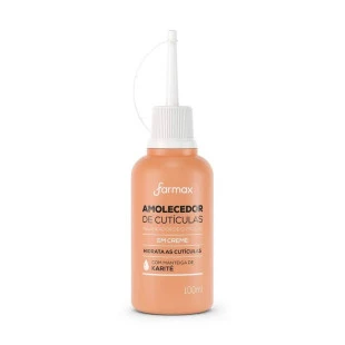 AMOLECEDOR DE CUTÍCULAS FARMAX 100ML CREME - MANTEIGA DE KARITE