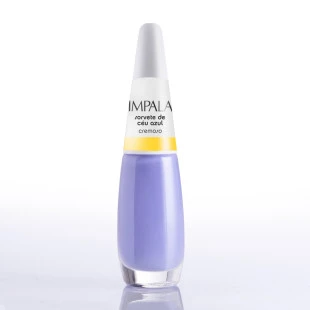 ESMALTE IMPALA CREMOSO - LOLLIPOP - SORVETE DE CÉU AZUL
